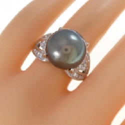 Nhẫn ngọc trai đen PT900 12.8mm - Hàng hiệu Authentic 847257