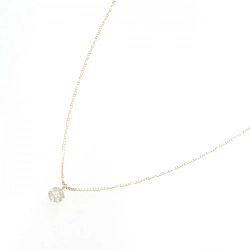 K18YG Solitaire Dây chuyền kim cương 0.30CT - Hàng hiệu Chính hãng 863146