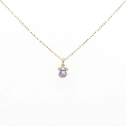 K10YG Tanzanite Necklace - Hàng hiệu Authentic