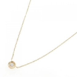 K18YG Dây chuyền kim cương 0.10CT - Hàng hiệu Authentic 856459