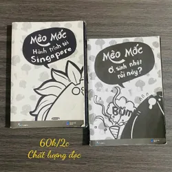 Bộ 2 quyển - Mèo Mốc ơ, sinh nhật rồi này? Và Mèo Mốc - Hành Trình Tới Singapore#HATRA