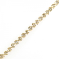 K18YG Vòng tay kim cương 1.00CT - Hàng hiệu Chính hãng