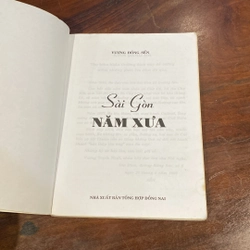 SÀI GÒN NĂM XƯA, VƯƠNG HỒNG SỂN (XB 2004) 508143