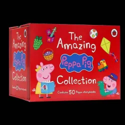 Peppa pig (Sách nhập) - 50 books - Hộp đỏ + File nghe