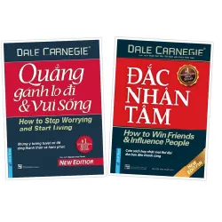Sách - Combo Quẳng Gánh Lo Đi Và Vui Sống + Đắc Nhân Tâm - Bìa Cứng - Trí Việt - NENA2509 Blogmeo21025