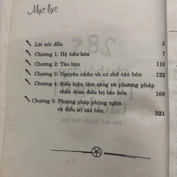 285 CÂU HỎI ĐÁP PHÒNG TRỊ TÁO BÓN - 335 TRANG, NXB: 2007 298875