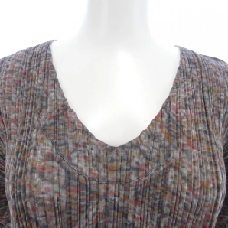 Pleats Please 2009 Áo đầm in họa tiết len chuyển giao PP93-JH463 7564082 - Hàng hiệu Chính hãng 815489