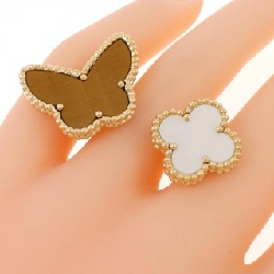 Nhẫn Van Cleef & Arpels Alhambra May Mắn - Hàng hiệu Authentic 837958