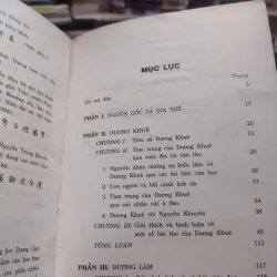 Sách -  Tâm trạng Dương Khuê Dương Lâm - Dương Thiệu Tống (A1) 564619