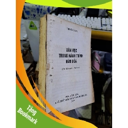 (TẶNG BOOKMARK) Văn học trong hành trình văn hóa mới 70% mất bìa ố Trường Lưu 1999 VĂN HỌC RBK1709