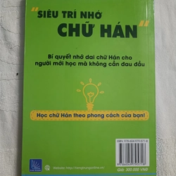 Siêu Trí Nhớ Chữ Hán tập 3 sách giá rẻ pass nhanh 305136