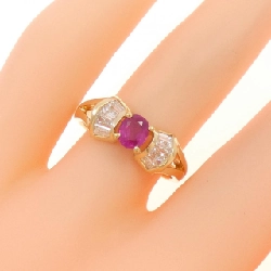 Nhẫn Ruby K18YG 0.46CT 672986