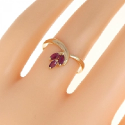 Nhẫn ruby K18YG 670669