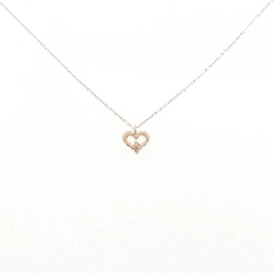 K10PG Dây chuyền kim cương hình trái tim 0.005CT - Hàng hiệu Chính hãng