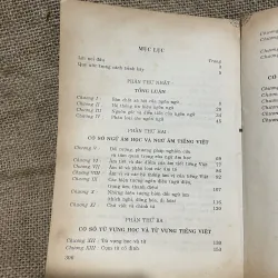 MÁI NGỌC CHỮ - VŨ ĐỨC NGHIỆU HOÀNG TRỌNG PHIÊN ; CƠ SỞ NGÔN NGỮ HỌC VÀ TIẾNG VIỆT 748199