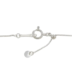 K18WG Hoa Kim Cương Dây Chuyền 0.30CT - Hàng hiệu Chính hãng 863401