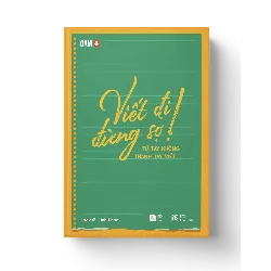 Viết Đi Đừng Sợ! Từ Tay Không Thành Tay Viết (Tặng Kèm Sổ Luyện Viết) - Linh Phan