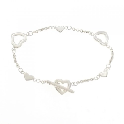 Vòng tay đa trái tim Tiffany - Hàng hiệu Authentic 847703