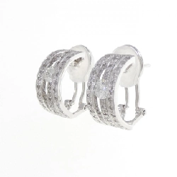 K18WG Bông tai/Khuyên tai kim cương 0.86CT - Hàng hiệu Chính hãng 873164