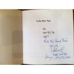 Ủa,sao kỳ kạ vậy ? - Trần Hữu Ngư 611465