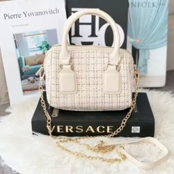 Túi trống Zara vải dạ size 20cm 165101