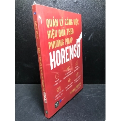 (TẶNG BOOKMARK) Quản lý công việc hiệu quả theo phương pháp Horenso Kamari Maeda mới 100% RBK.ASB1912