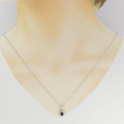 Dây chuyền Sapphire PT900/PT850 0.53CT - Hàng hiệu Chính hãng 862797