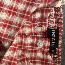 Áo caro đỏ the c.i.u 1010055