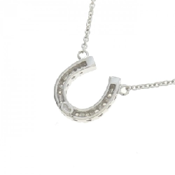 Dây chuyền kim cương hình móng ngựa 750WG - Hàng hiệu Authentic 861476