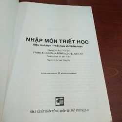 NHẬP MÔN TRIẾT HỌC siêu hình học-thần học và vũ trụ luận 261948