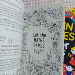 COMBO 2 CUỐN - BRAIN GAMES FOR CLEVER KIDS
& MATHS GAMES FOR CLEVER KIDS 974957