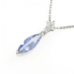 Dây chuyền hoa sapphire PT900/PT850 1.46CT - Hàng hiệu Authentic 864252