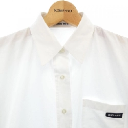 MIU MIU MIU MIU Logo DNA067 SOOO 10RG Áo sơ mi - Hàng hiệu Chính hãng 817006