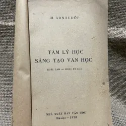 TÂM LÝ HỌC SANG TẠO VĂN HỌC - DỊCH TỪ TIẾNG NGA