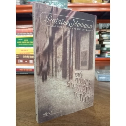 Phố của những cửa hiệu u tối - Patrick Modiano 129397
