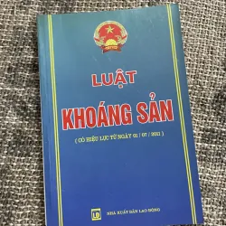 Luật khoáng sản -90 trang 