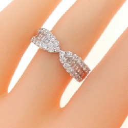 Nhẫn kim cương K18WG 0.81CT 672635