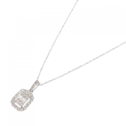 K18WG Dây chuyền kim cương 0.25CT - Hàng hiệu Chính hãng 863185