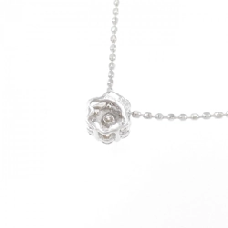 K18WG Hoa Kim Cương Dây Chuyền 0.14CT - Hàng hiệu Chính hãng 861855