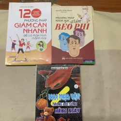 COMBO 120 PHƯƠNG PHÁP GIẢM CÂN NHANH- PHƯƠNG PHÁP KHOA HỌC GIẢM BÉO PHÌ- 1001 MẸO VẶT