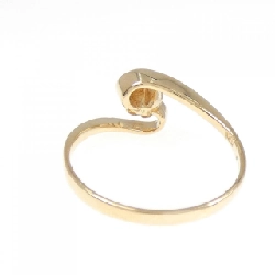 Nhẫn kim cương hoa K18YG 0.08CT 667555