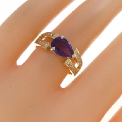 Nhẫn Amethyst K18YG/K18WG 1.22CT - Hàng hiệu Chính hãng 852493