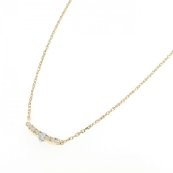 K18YG/PT Dây chuyền kim cương - Hàng hiệu Authentic 860026