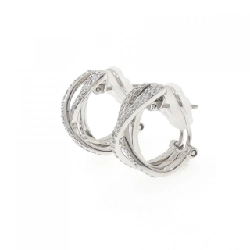 K18WG Bông tai kim cương 0.50CT - Hàng hiệu Chính hãng 866495