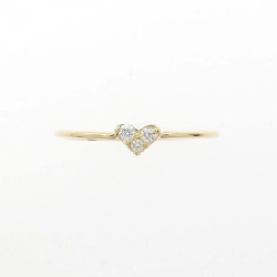 Nhẫn kim cương hình trái tim K18YG 0.05CT - Hàng hiệu chính hãng 851708