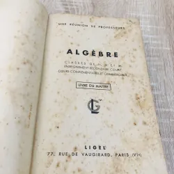 ALGÈBRE – Livre du Maître 971146