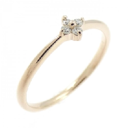 Nhẫn kim cương hoa K18PG 0.04CT