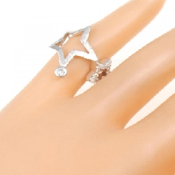 Nhẫn nhẫn ngón tay kim cương K18WG 0.21CT 673664
