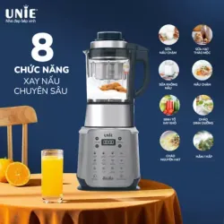 Máy làm sữa hạt UNIE V9S dung tích 1,75L, cối thủy tinh bền bỉ, tạm dừng tiện lợi 706326