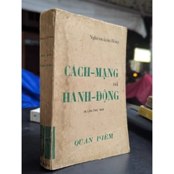 Cách mạng và hành động - Nghiêm Xuân Hồng 126311